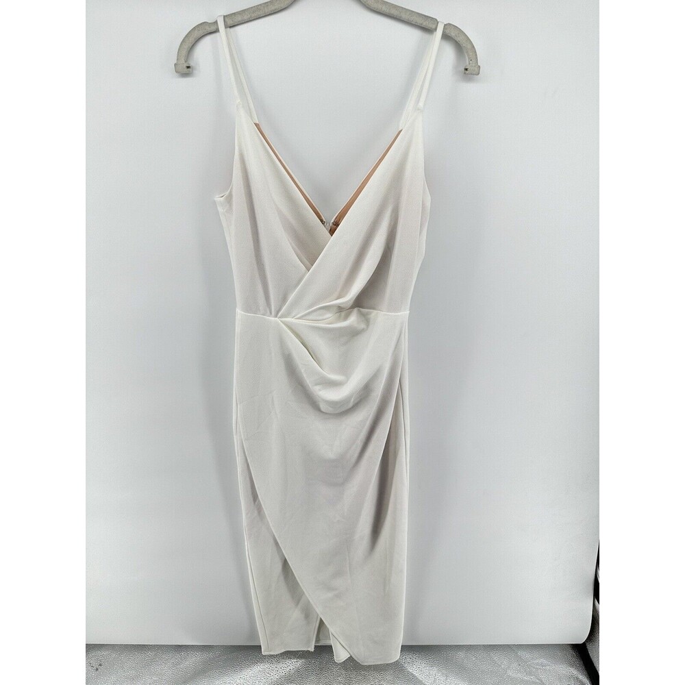 Betsey Johnson Vanilla Frosting  Dress Lined Midi size 2